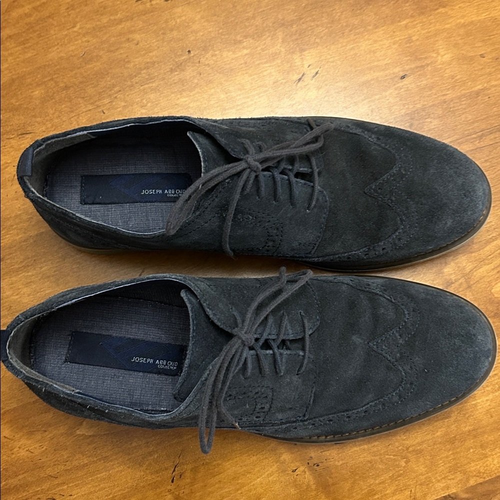 Joseph Abboud Suede Leather Oxfords, Men’s Size 10.5
